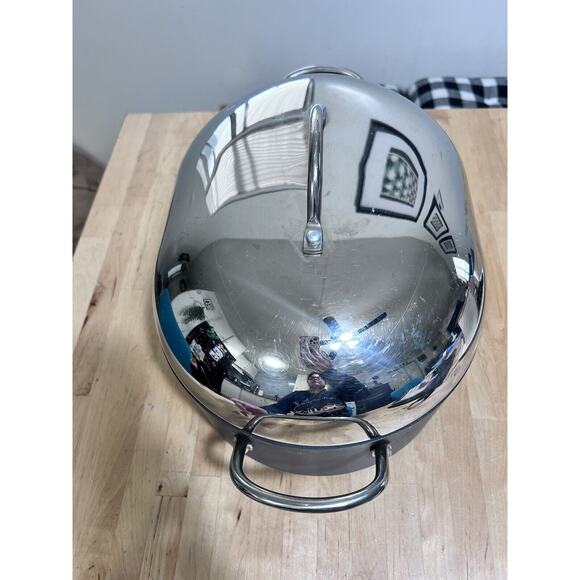 Circulon 2 Handled Dutch Oven 6qt With Lid Non Stick - Picture 2 of 4